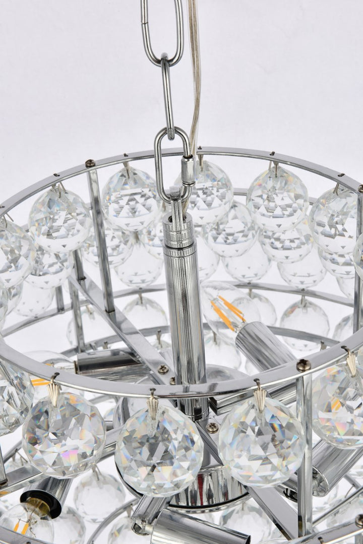20 Inch Pendant In Chrome