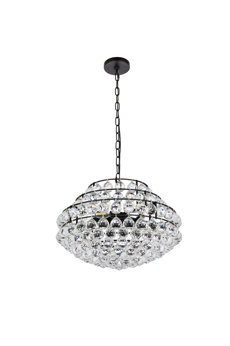 20 Inch Pendant In Black