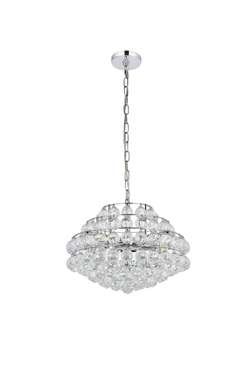 18 Inch Pendant In Chrome