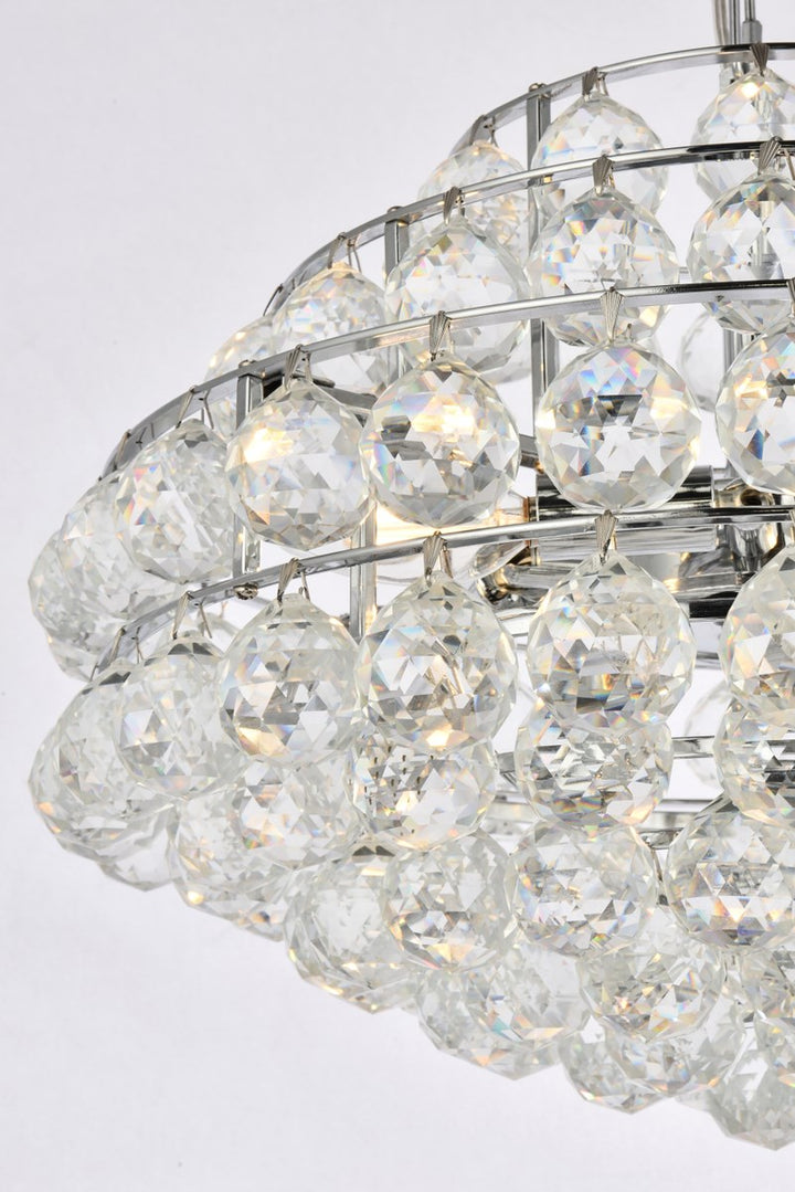18 Inch Pendant In Chrome