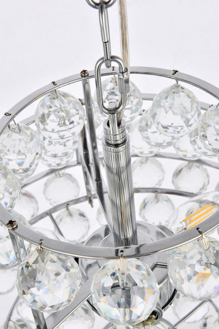 16 Inch Pendant In Chrome