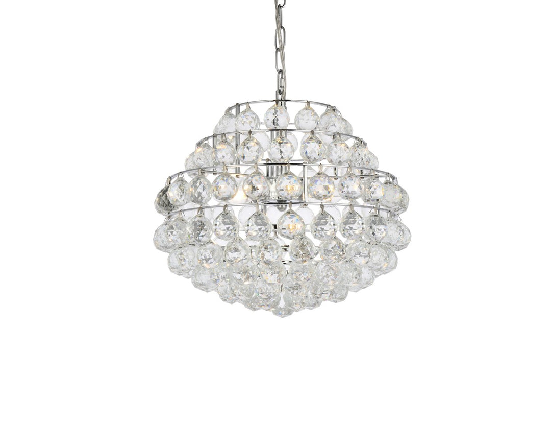 16 Inch Pendant In Chrome