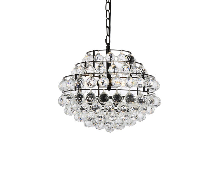 16 Inch Pendant In Black