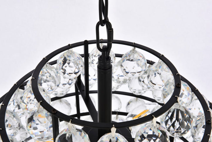 16 Inch Pendant In Black