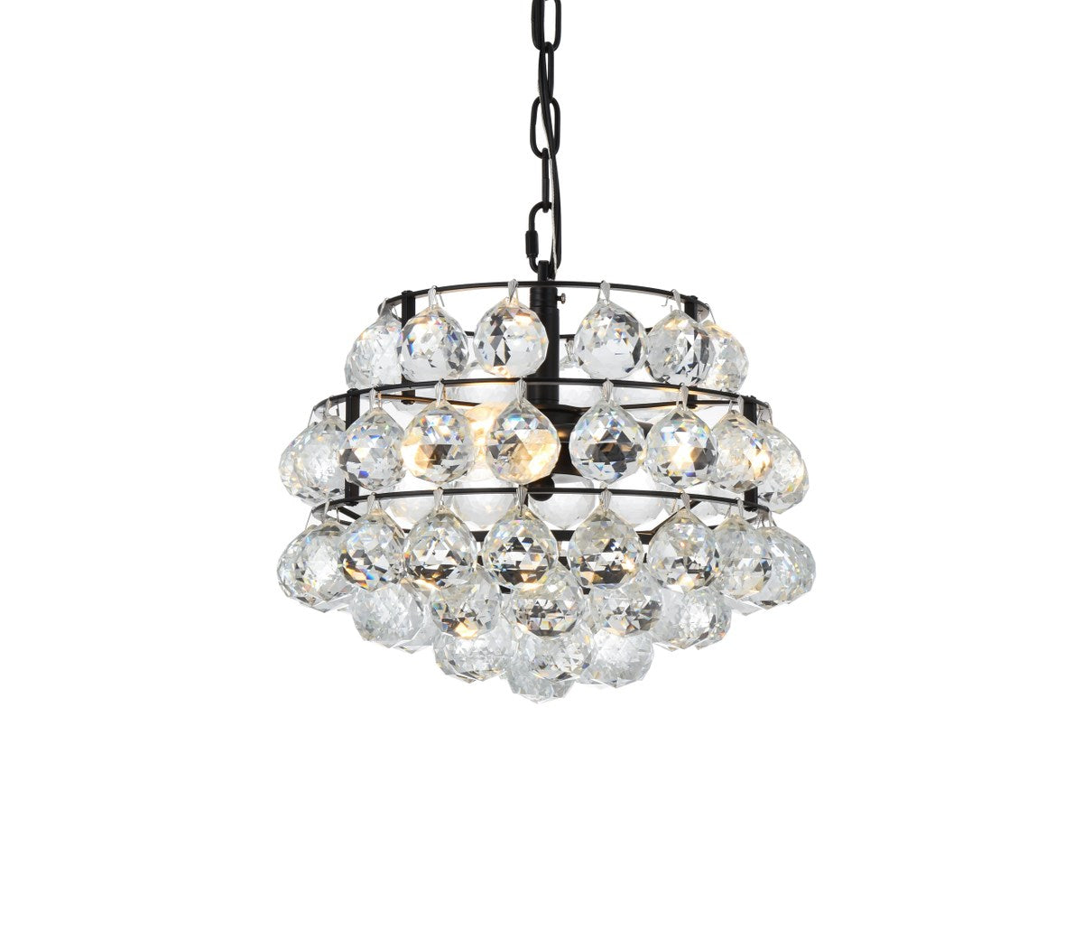 12 Inch Pendant In Black