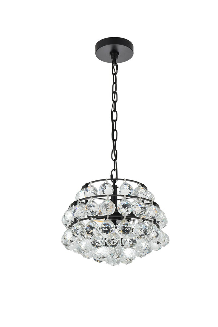 12 Inch Pendant In Black