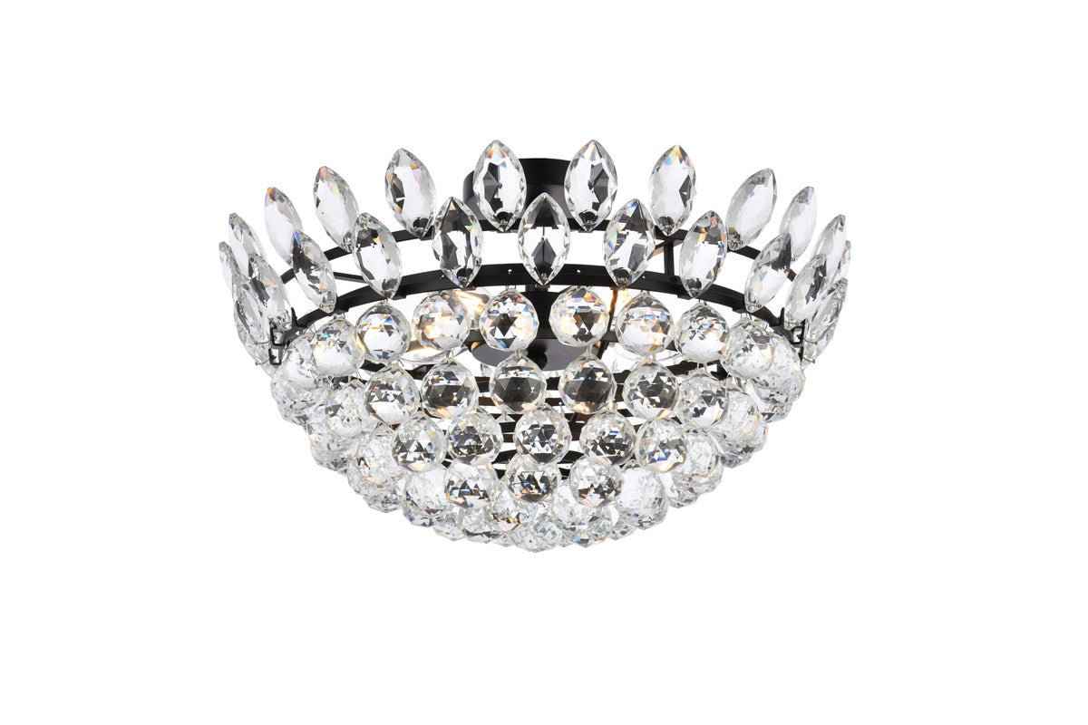 20 Inch Flush Mount In Black
