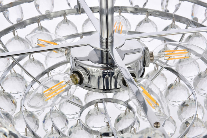 18 Inch Flush Mount In Chrome