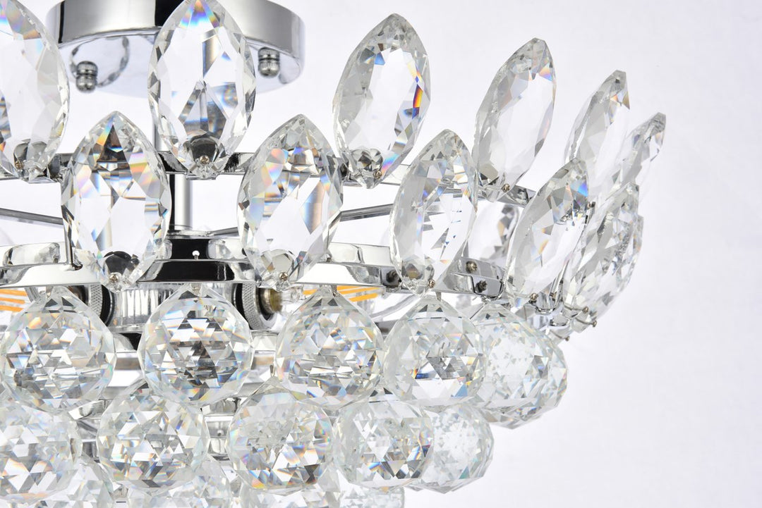 18 Inch Flush Mount In Chrome