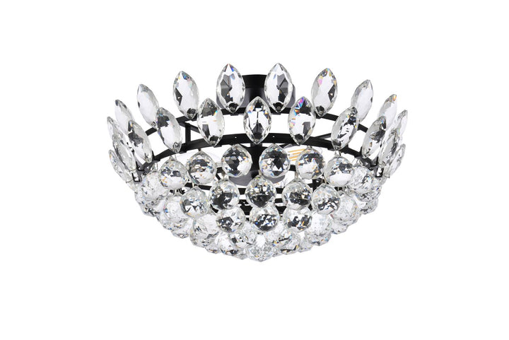 18 Inch Flush Mount In Black