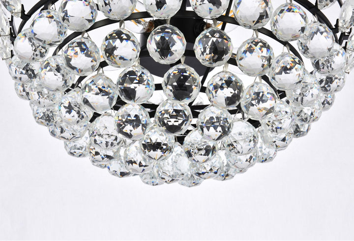 18 Inch Flush Mount In Black