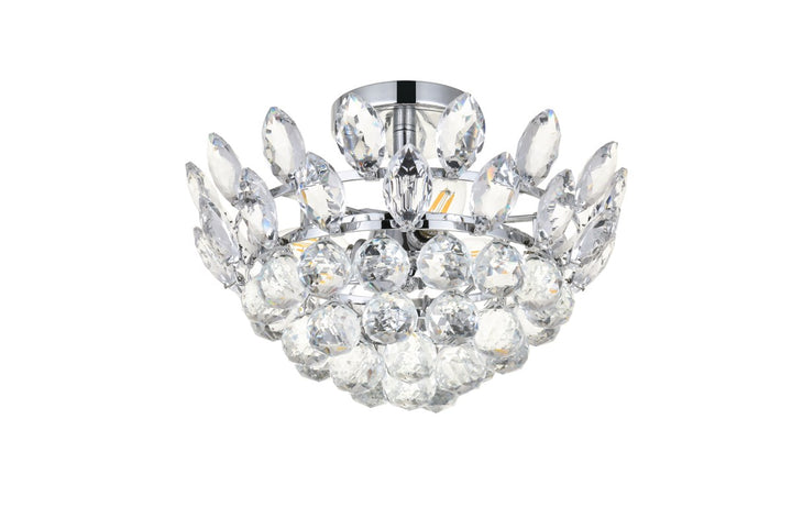 14 Inch Flush Mount In Chrome
