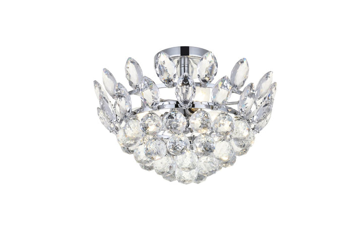14 Inch Flush Mount In Chrome