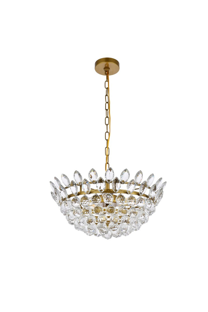 20 Inch Pendant In Brass