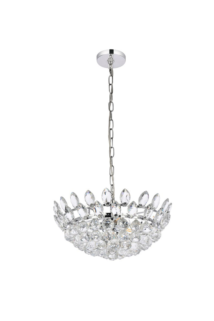 18 Inch Pendant In Chrome