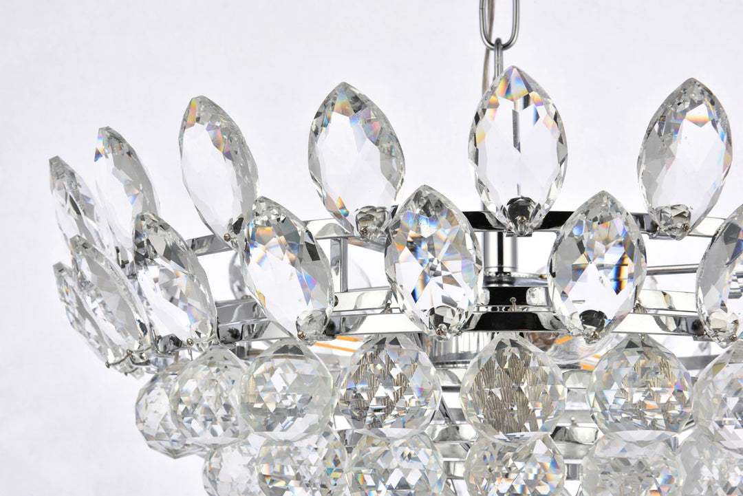18 Inch Pendant In Chrome