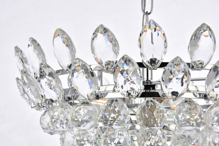 18 Inch Pendant In Chrome
