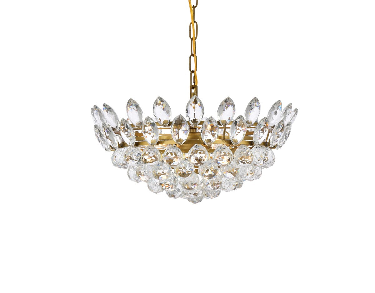 18 Inch Pendant In Brass