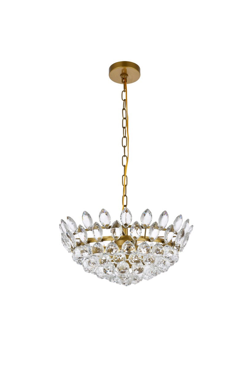 18 Inch Pendant In Brass