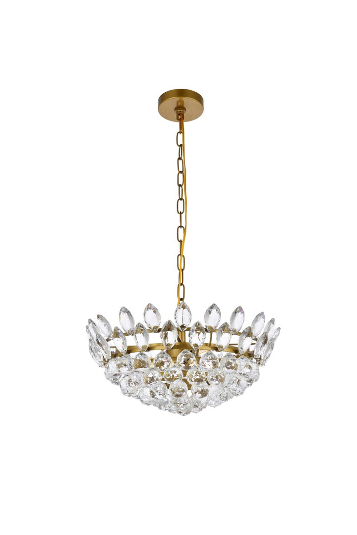 18 Inch Pendant In Brass