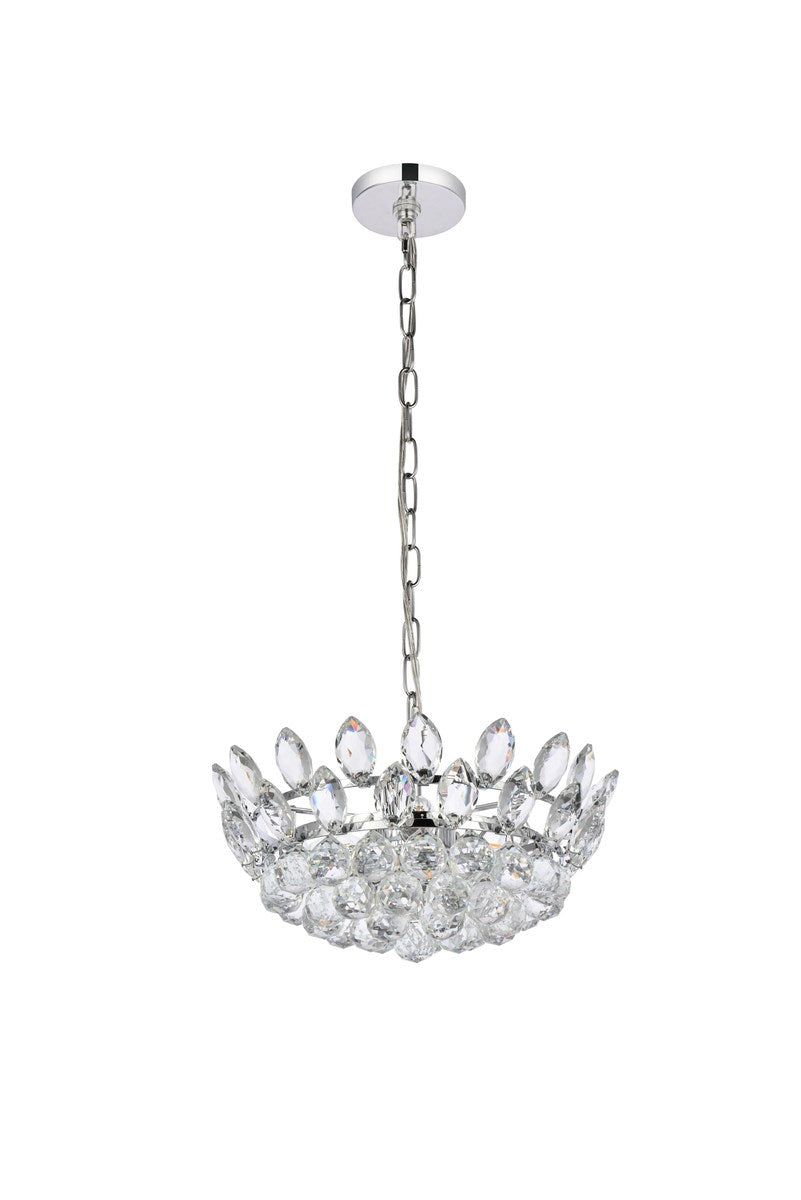16 Inch Pendant In Chrome