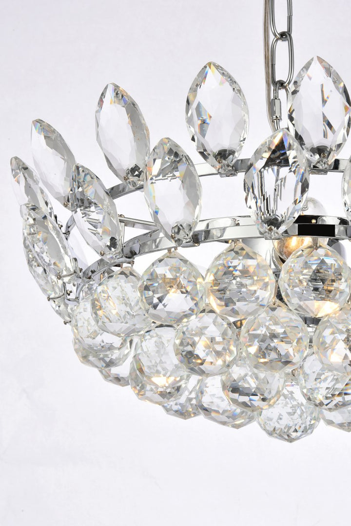 16 Inch Pendant In Chrome