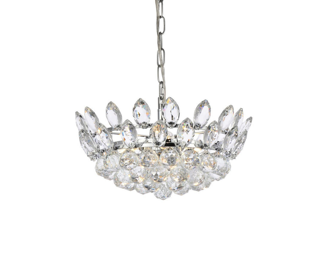 16 Inch Pendant In Chrome