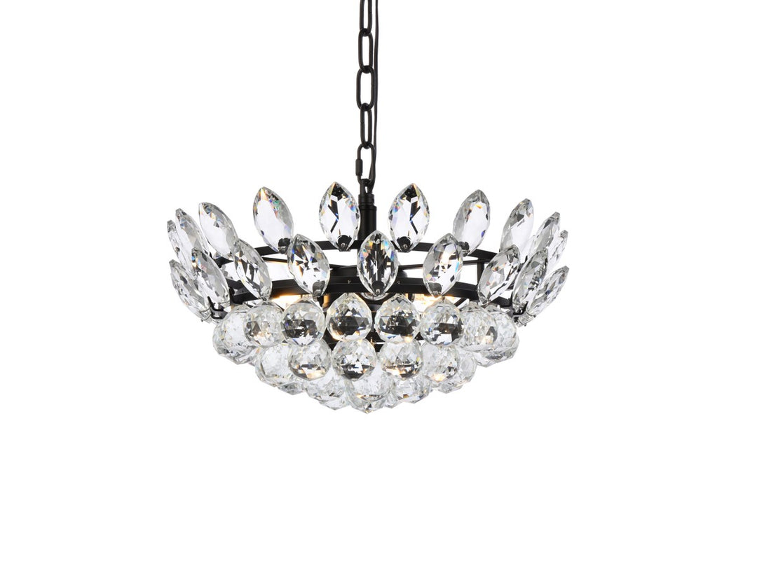 16 Inch Pendant In Black