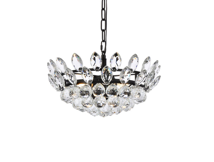 16 Inch Pendant In Black