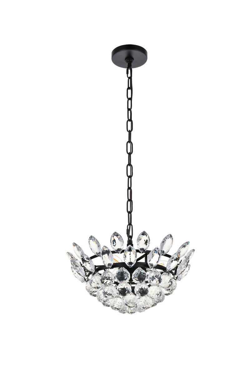 14 Inch Pendant In Black