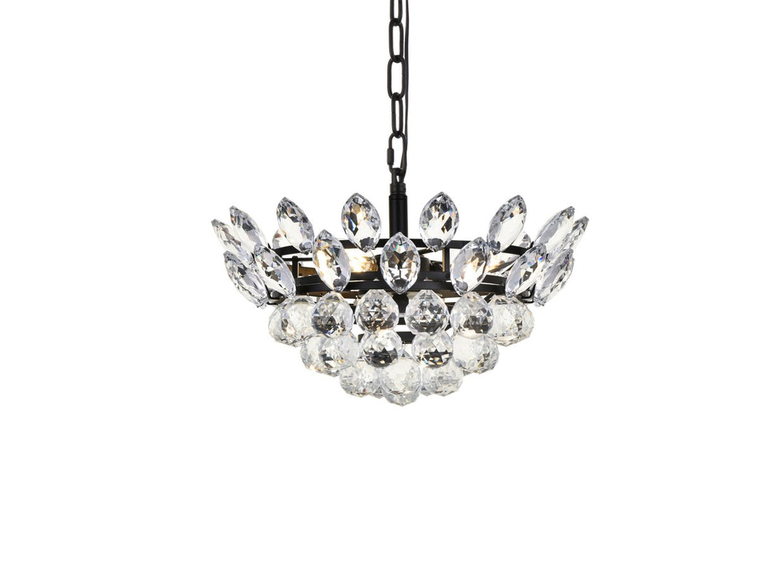 14 Inch Pendant In Black