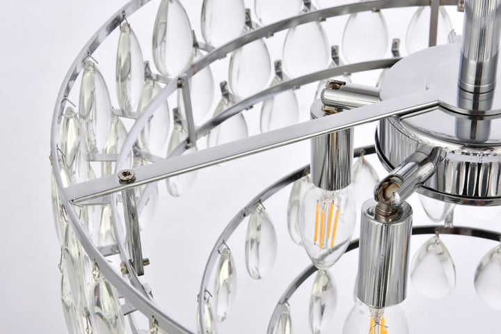 18 Inch Flush Mount In Chrome
