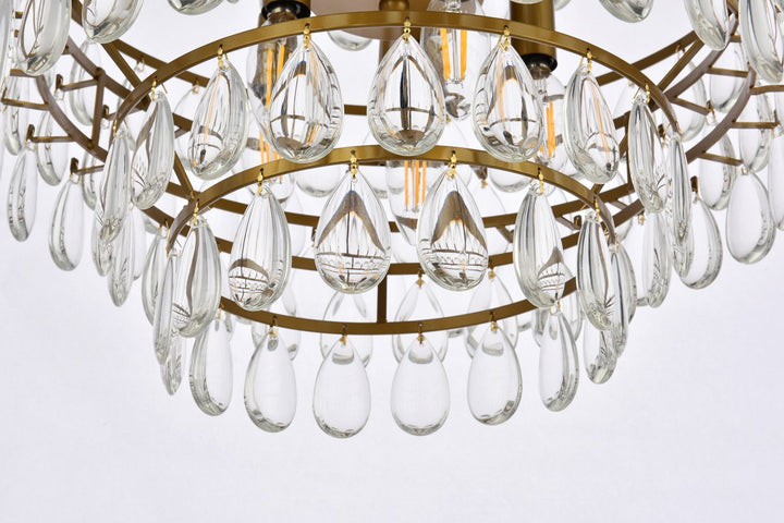 18 Inch Pendant In Brass