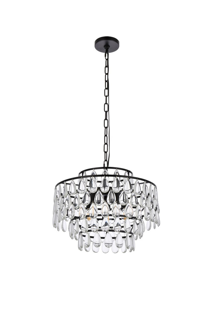 18 Inch Pendant In Black