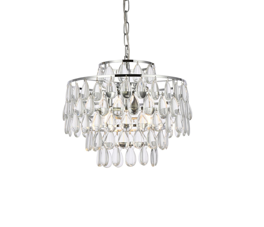 16 Inch Pendant In Chrome