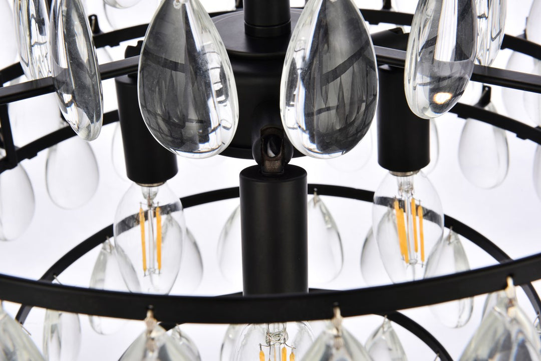 16 Inch Pendant In Black