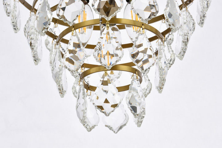 12 Inch Flush Mount In Brass