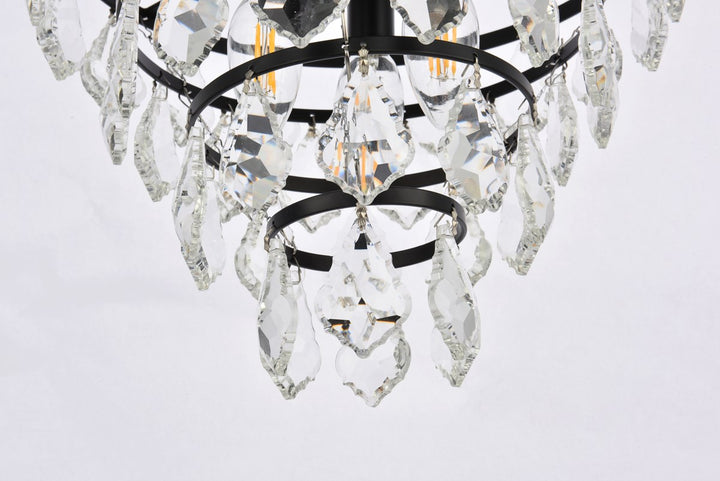 12 Inch Flush Mount In Black
