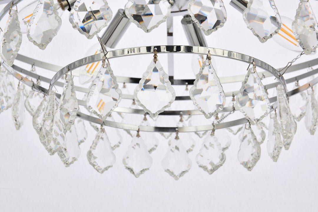 28 Inch Pendant In Chrome