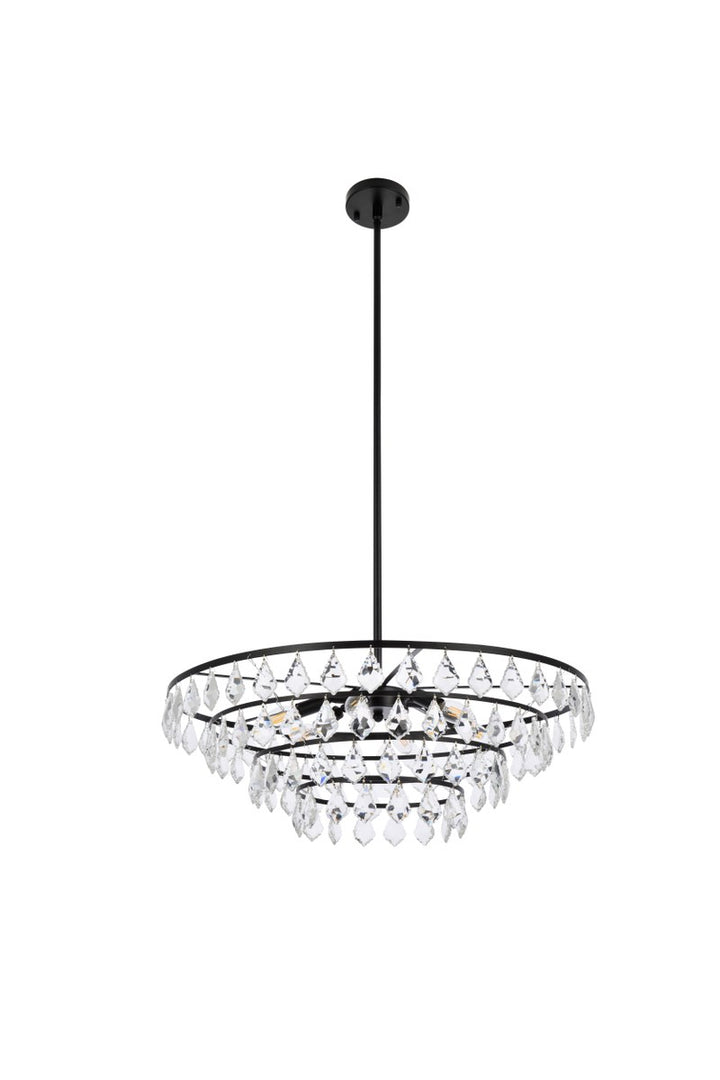 28 Inch Pendant In Black