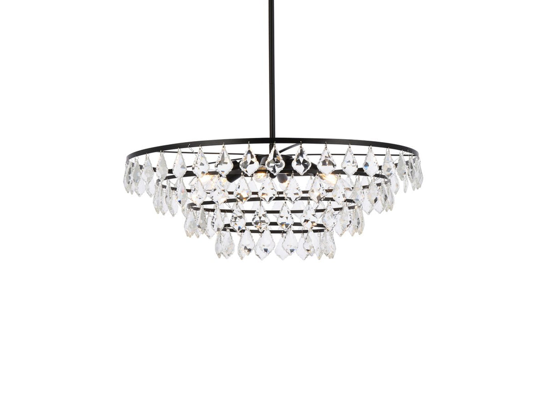 28 Inch Pendant In Black