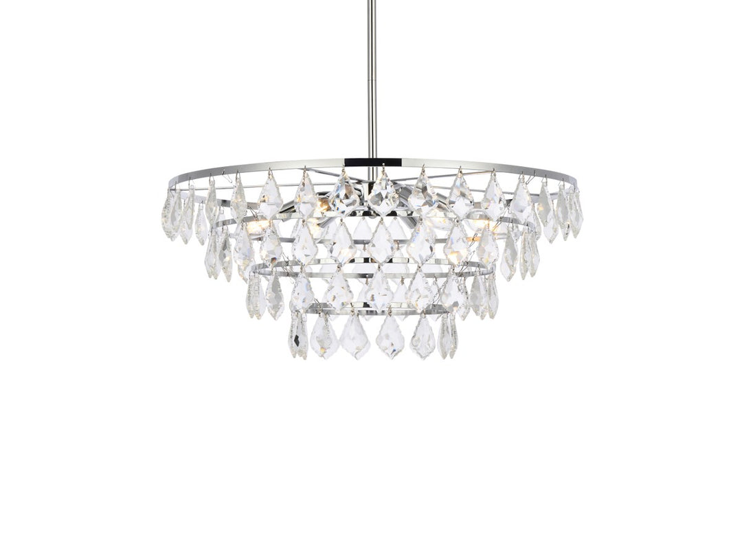 24 Inch Pendant In Chrome
