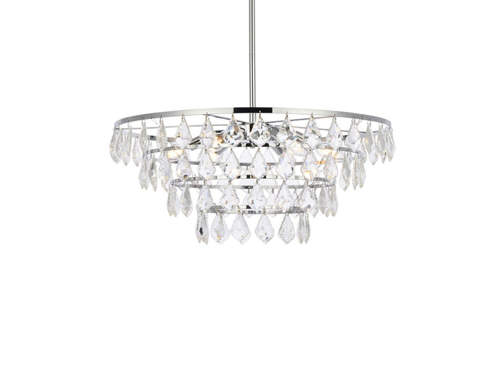 24 Inch Pendant In Chrome