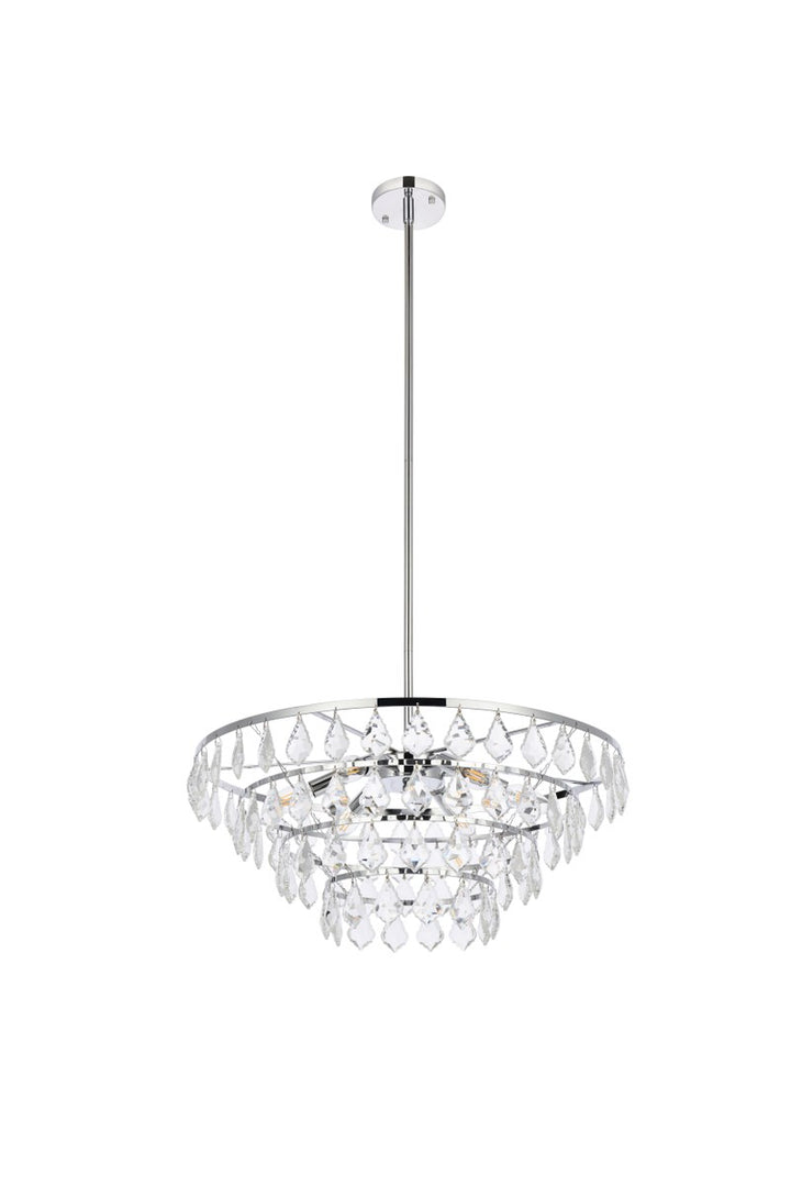 24 Inch Pendant In Chrome