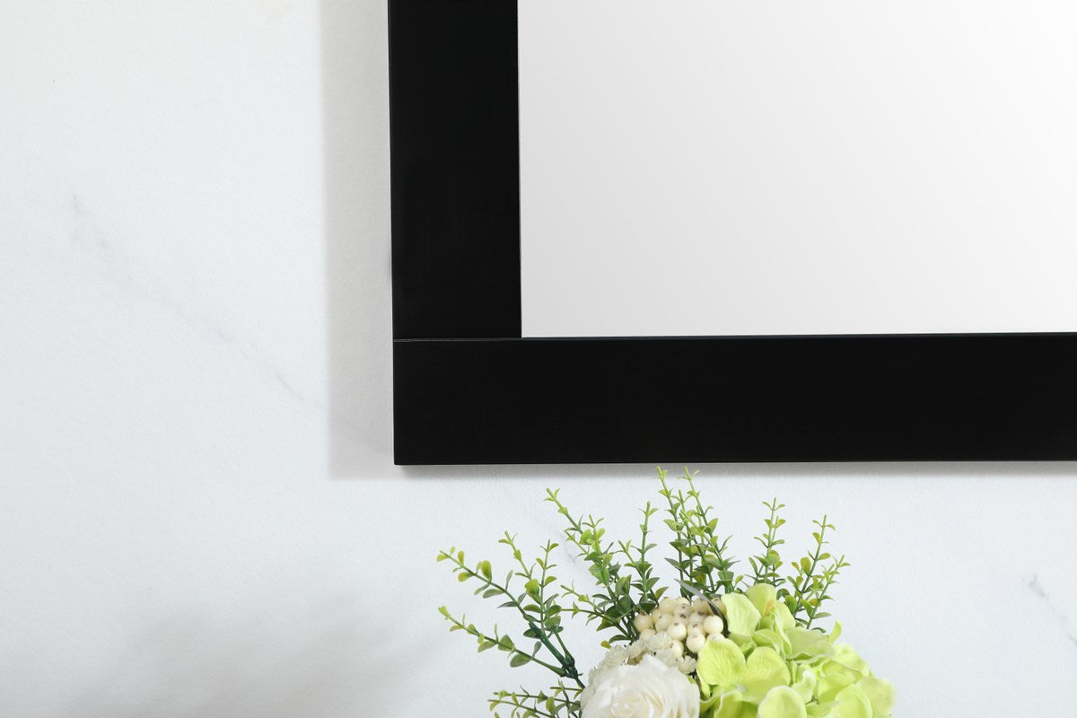 Vanity Mirror 72X36 Inch In Black