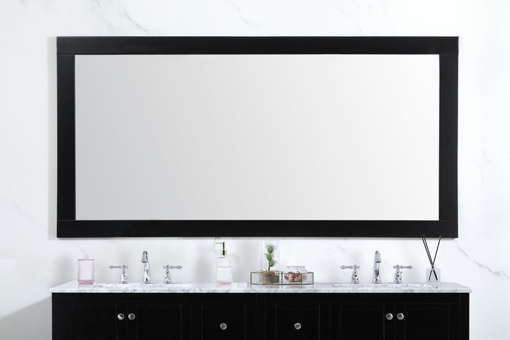 Vanity Mirror 72X36 Inch In Black