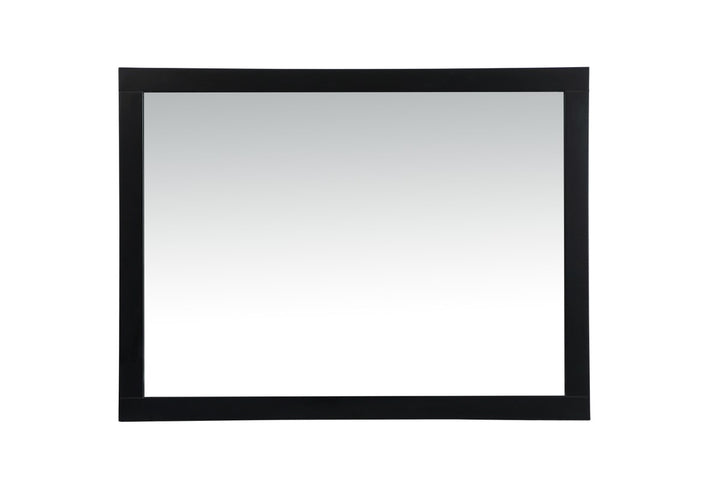 Vanity Mirror 48X36 Inch In Black by Elegant Decor
