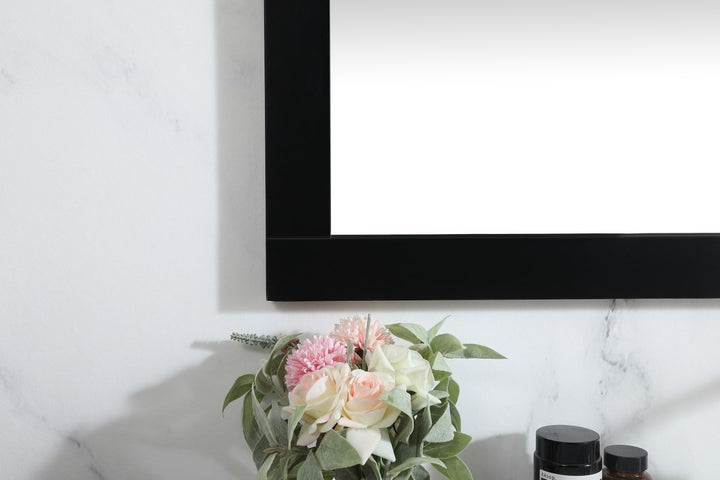 Vanity Mirror 48X36 Inch In Black