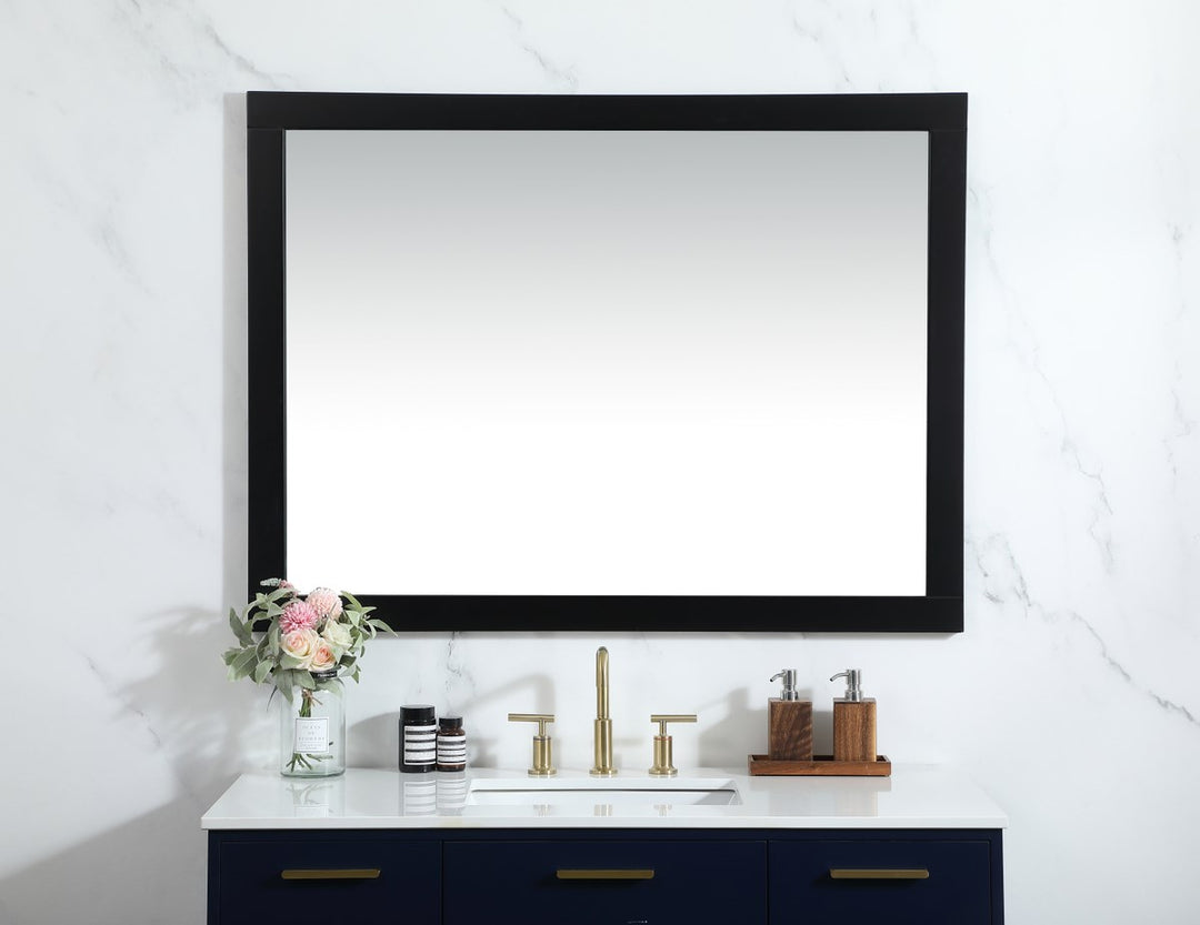 Vanity Mirror 48X36 Inch In Black