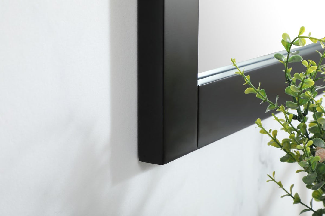 Vanity Mirror 42X36 Inch In Black